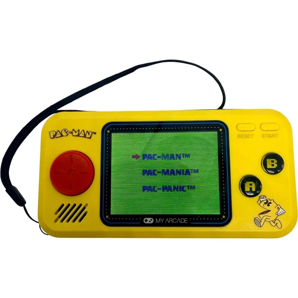 My Arcade Pac-Man Pocket Player Handheld Game Console 3 Games Tested Working